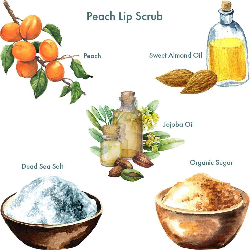 Peach-Lip-Scrub
